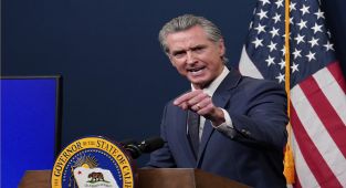 Does California have lower homicide rates than some southern US states?