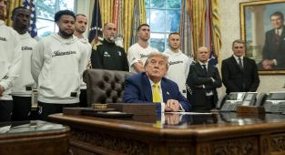 Donald Trump stuns soccer players with dig at trans athletes
