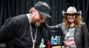 Faith Hill attends CMA Fest after daughter comes out as queer