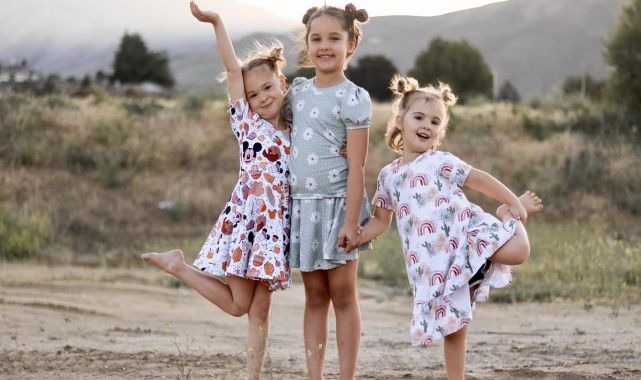 Frantic search for three young sisters who vanished after leaving home
