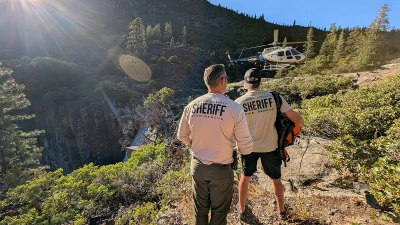 Horrific tragedy after three hikers jumped into California waterfall