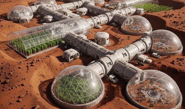 Humans will live in huge 'space oases' on Mars by 2040, ESA predicts