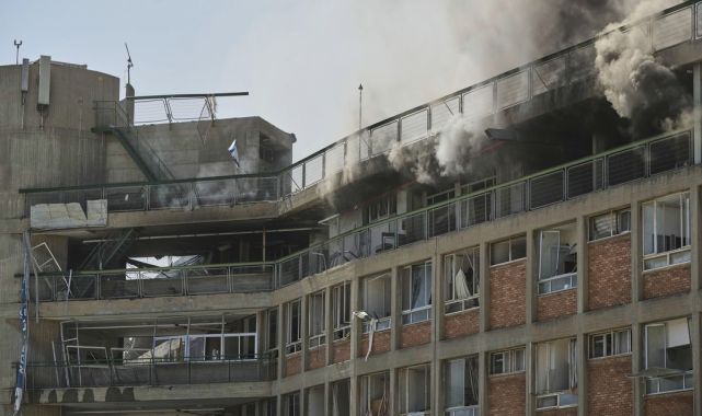 Iranian missile hits main hospital in southern Israel as strikes wound dozens