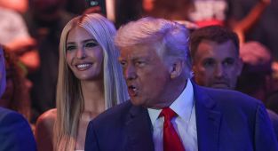 Ivanka Trump divides internet at UFC appearance with dad Donald