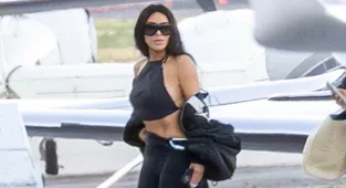Kim Kardashian's tiny waist sparks fresh surgery speculation