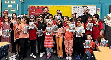 NYPD'de görev yapan Türk polisler, Maarif Vakfı öğrencileriyle buluştu