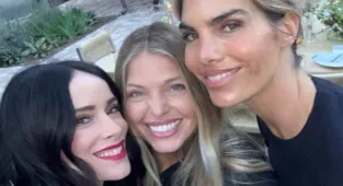 Meghan's besties pose up a storm at Montecito dinner - without Duchess