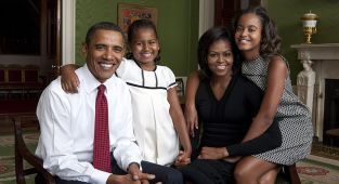 Michelle Obama reveals her daughters have 'pushed away' from her