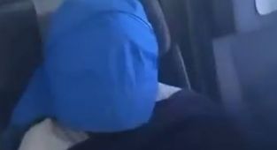 Moment Greta Thunberg covers head as she is flown out of Israel