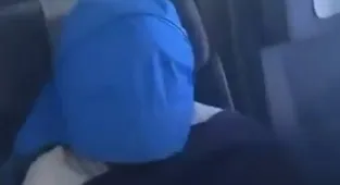 Moment Greta Thunberg covers head as she is flown out of Israel