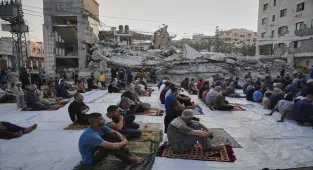 Muslims around the world celebrate Eid al-Adha