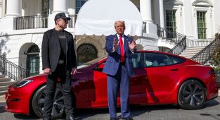 Mystery of Trump's Tesla as car he bought from Elon Musk vanishes