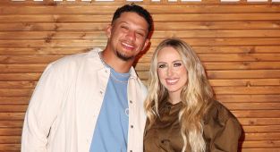Patrick and Brittany Mahomes share glimpse of baby daughter Golden