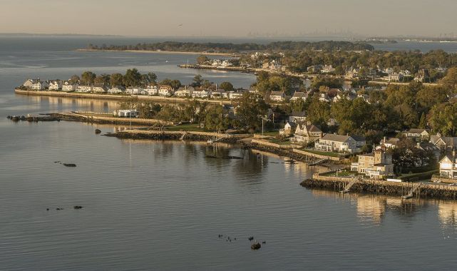 Plane crashes off coast of Connecticut as two pulled from the water