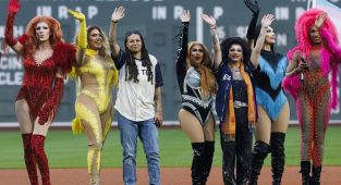 Red Sox spark controversy with pre-game drag show for Pride Day