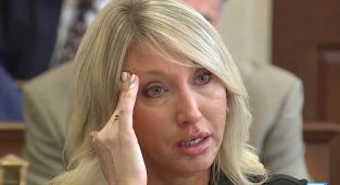 School teacher's jaw drops as she learns sentence for sex with student