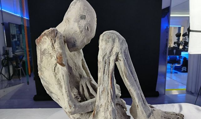 Scientists probing 'alien' mummies make shock discovery inside corpse