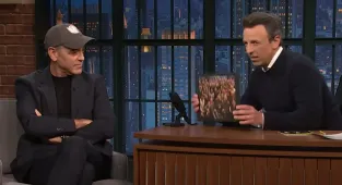 Seth Meyers blasted for avoiding George Clooney question
