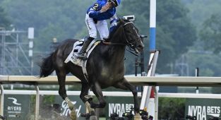 Sovereignty takes Belmont Stakes a month after Kentucky Derby win