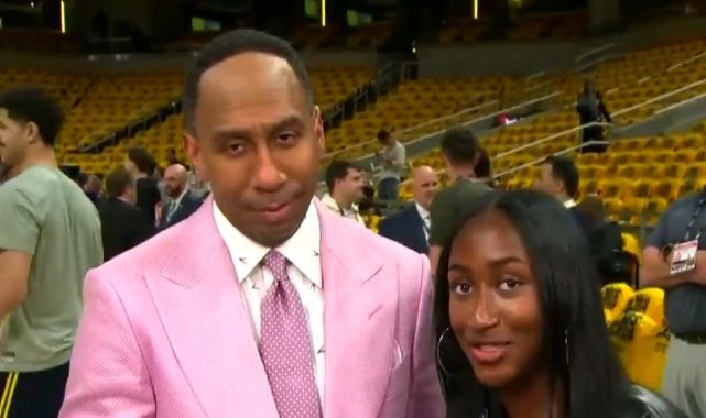 Stephen A. Smith’s Daughter Samantha Makes Rare ESPN Appearance