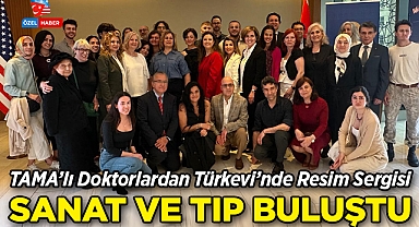 TAMA'lı Doktorlardan Türkevi'nde Resim Sergisi: Sanat ve Tıp Buluştu!