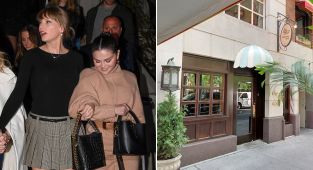 Taylor Swift is caught gossiping with Selena Gomez over dinner in NYC