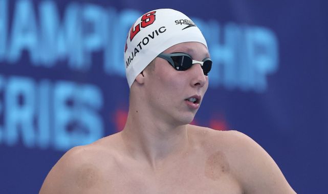 Teen swimming star shatters Michael Phelps' record