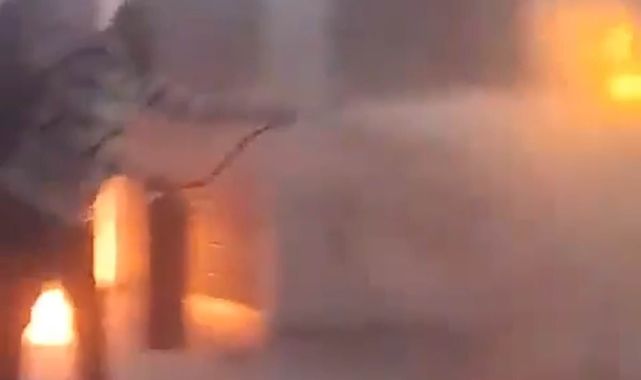 Tourists run for cover as man sets himself on fire in subway station
