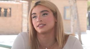 Trans athlete hits out at 'weird' protests from furious parents
