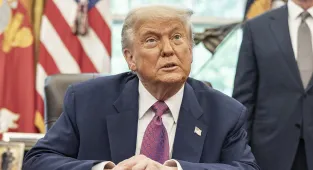 Trump tells France 'you would be speaking German right now'