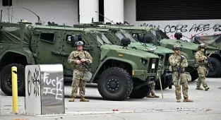 Trump's move to 'liberate Los Angeles from the migrant invasion'