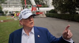 Trump's self-funded $100K change to the White House