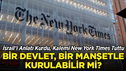 Bir Gazetenin Gölgesinde Kurulan Devlet: New York Times ve İsrail Anlatısı