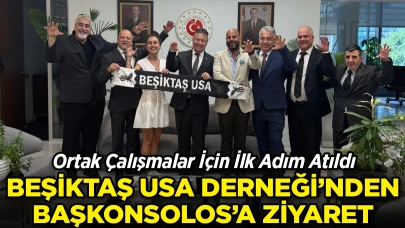 Beşiktaş USA Derneği’nden Başkonsolosa Ziyaret: Ortak Çalışmalar İçin İlk Adım Atıldı