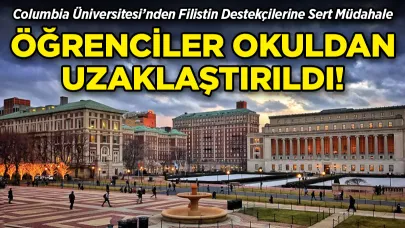 Columbia Üniversitesi, Filistin'e Destek Veren Öğrencilere Disiplin Cezaları Verdi