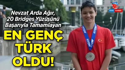 Manhattan’ın Sularında Bir Türk Genci: Nevzat Arda Ağır, 20 Bridges Yüzüşünü Başarıyla Tamamlayan En Genç Türk Oldu