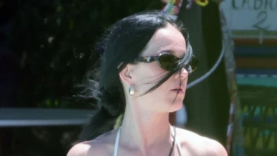 Bikini-clad Katy Perry holidays with ex Orlando Bloom