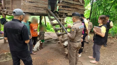 Boy, 8, found being raised by dogs in Thailand and can only bark