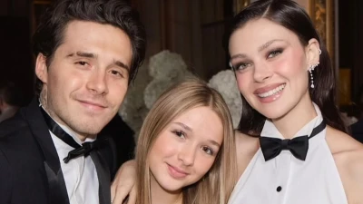 Brooklyn Beckham and Nicola wish his sister Harper happy birthday