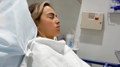 Cavinder twins share first update on boob-job surgery from hospital