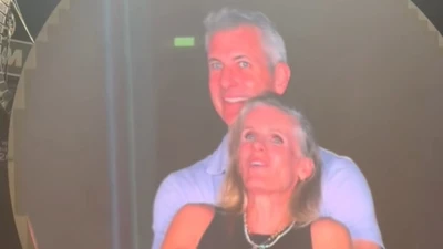 Chris Martin catches horrified couple on camera at Coldplay show