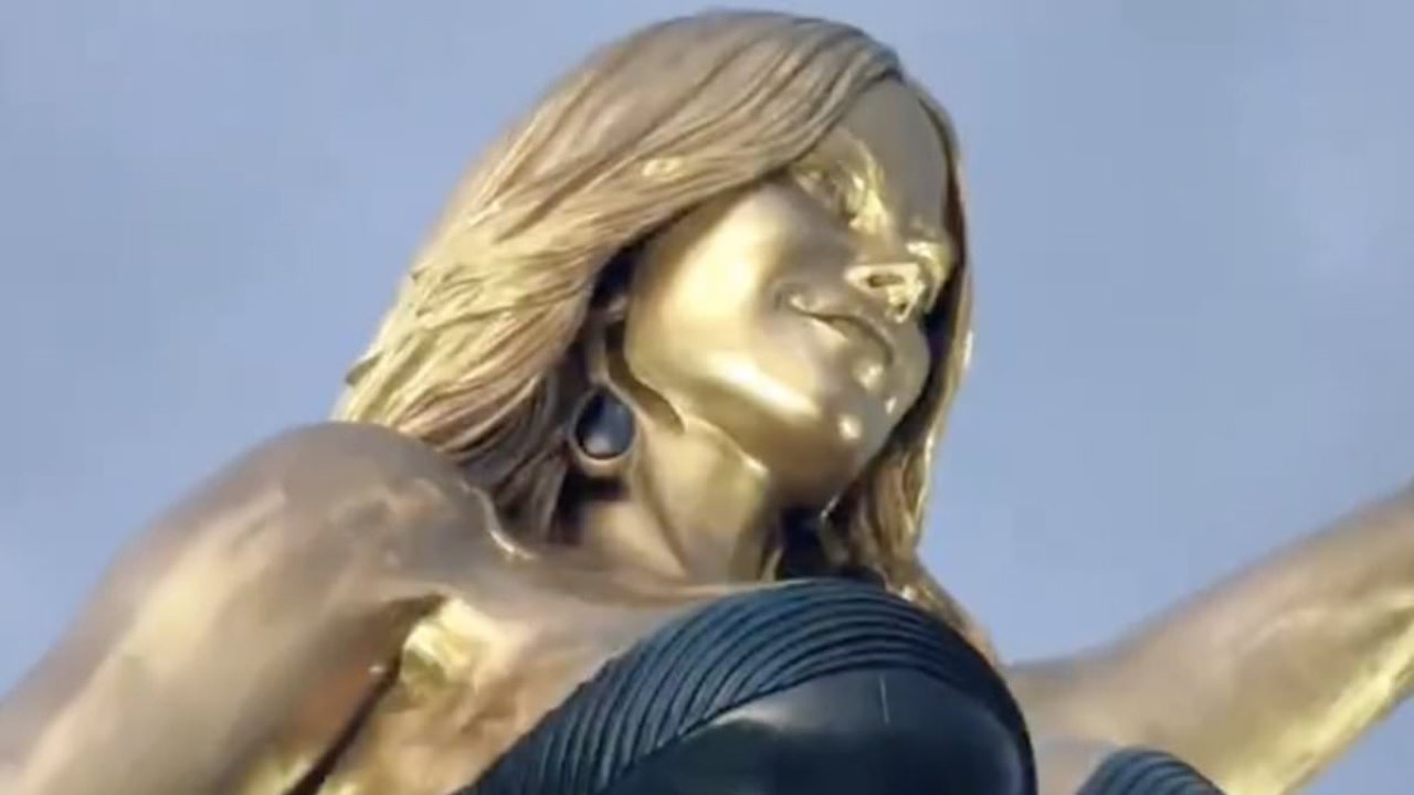 City unveils statue of its famous daughter - can YOU recognise her?