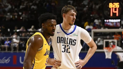 Cooper Flagg makes NBA debut in battle against Bronny James