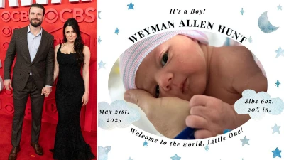 Country star Sam Hunt and wife secretly welcome third child
