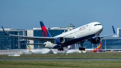 Delta flight makes landing on remote island after engine trouble