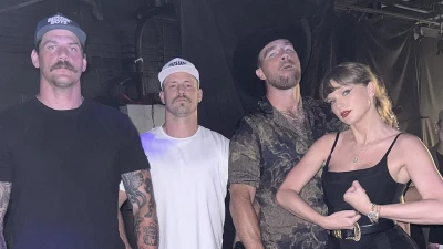 Ex-NFL star and MAGA podcaster reveals truth behind Taylor Swift photo