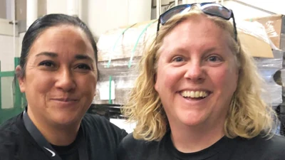 Female duo reveal shocking find after digging up 200 bodies