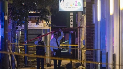 Four killed and dozens injured after gunfire erupts at rapper's party