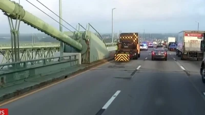Frantic search after truck smashes through Delaware Memorial Bridge