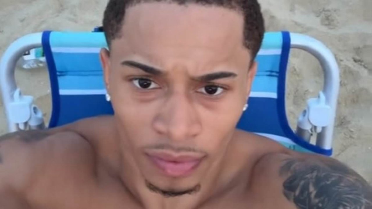 Haunting beach selfie taken moments before internet star was killed